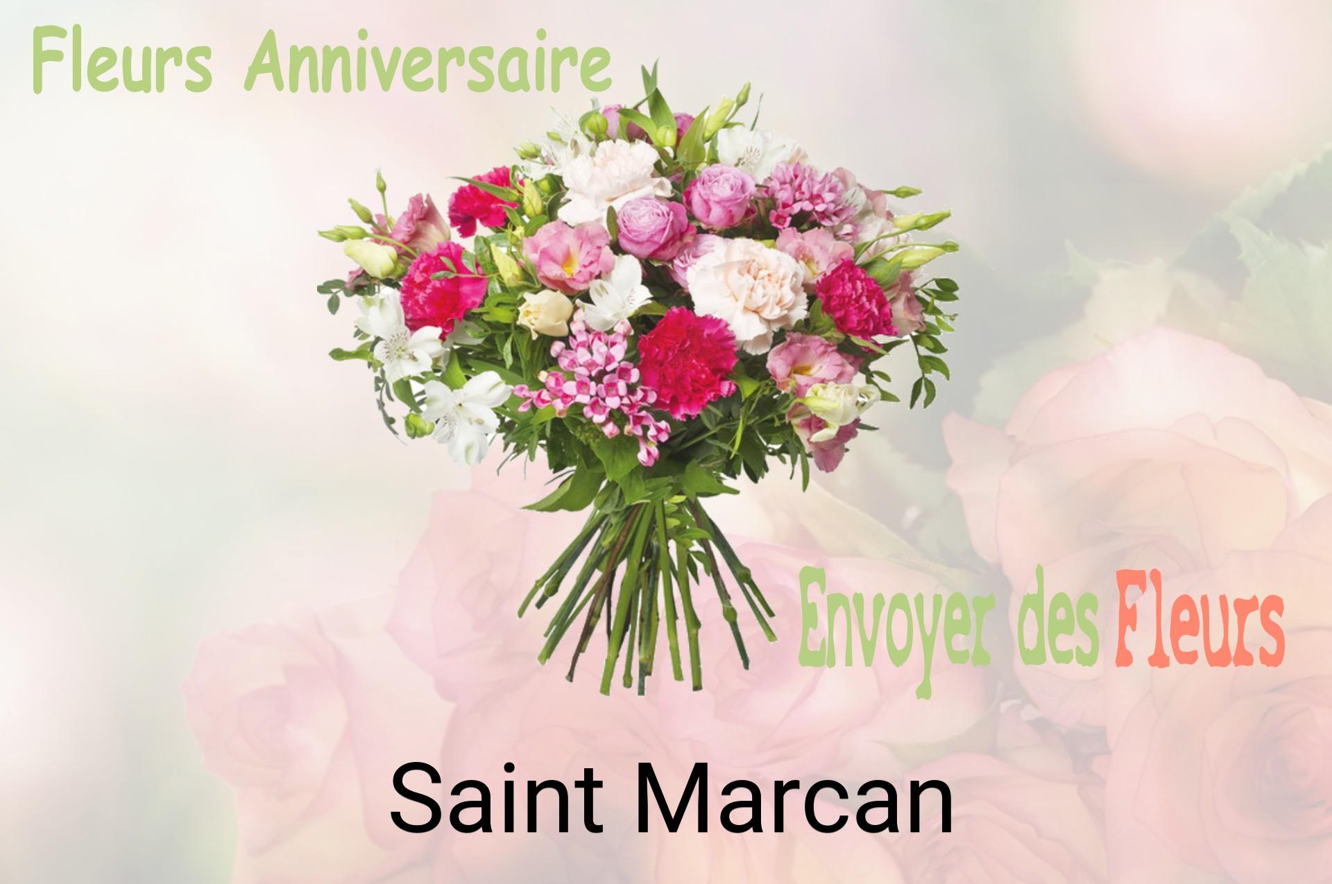 Bouquet de fleurs d’anniversaire livré à Saint-Marcan