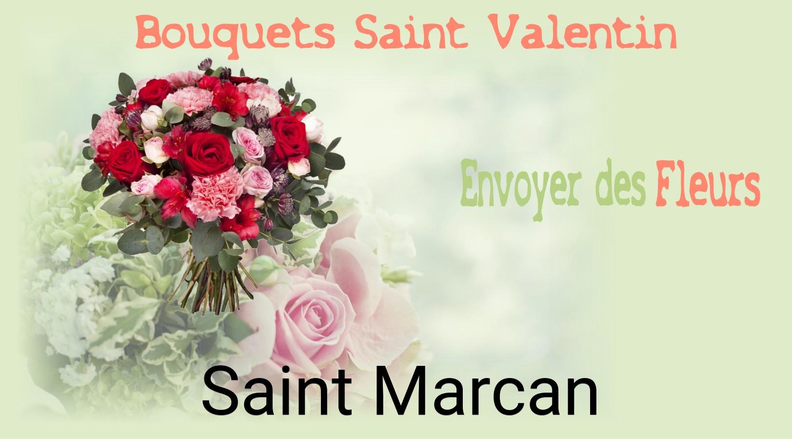 Roses de Saint-Valentin livrées à Saint-Marcan